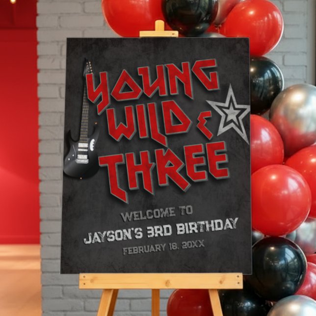 Young Wild and Three Rock Welcome Sign (Young Wild and Three Rock Welcome Sign)