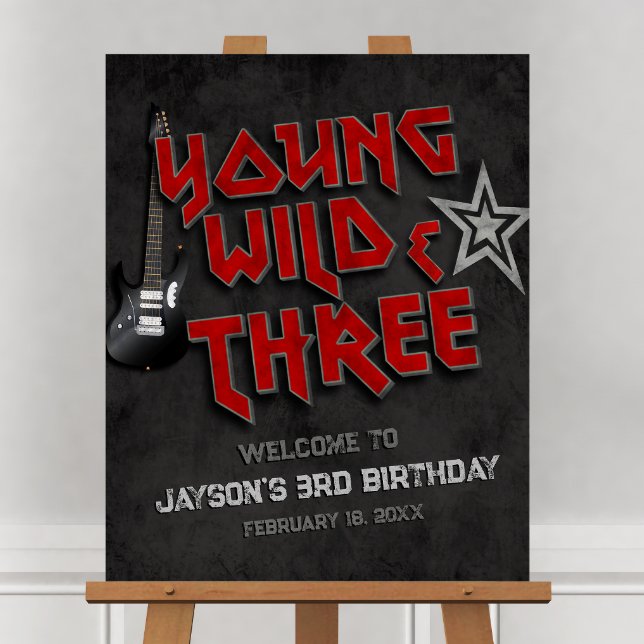 Young Wild and Three Rock Welcome Sign (Young Wild and Three Rock Welcome Sign)