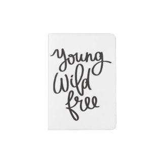 "Young, Wild, & Free" Passport Holder