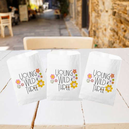 Young Wild  Three  B_Day Favor Bag  Smile