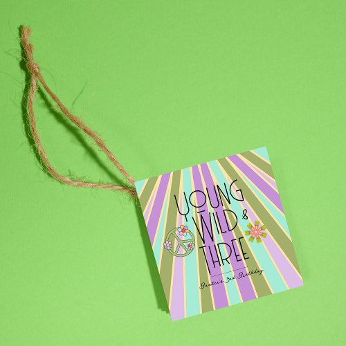 Young Wild  Three  B_Day Favor Tag  Cools