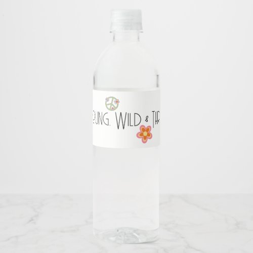 Young Wild  Three  B_Day Water Label  Smile