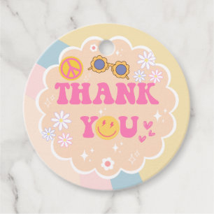 Young, Wild & Three Birthday Thank You Sticker Favor Tags