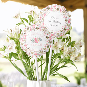 Young, Wild & Three Personalized 3rd Birthday Balloon