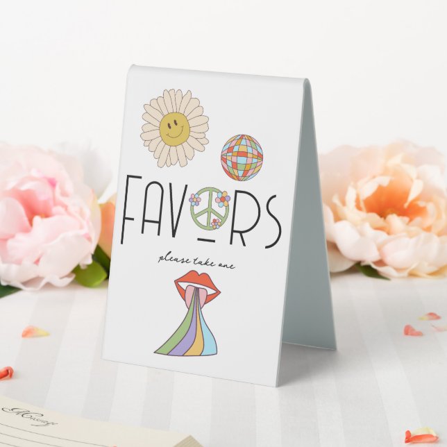 Young, Wild & Three | Tabletop Favors Sign | Boho (In SItu (Wedding))