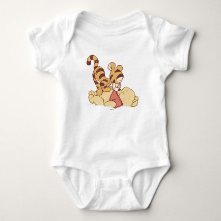Young Winnie The Pooh Baby Bodysuit