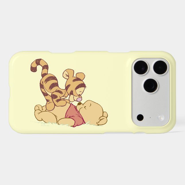 Young Winnie the Pooh Case-Mate iPhone Case (Back (Horizontal))