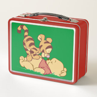 Young Winnie the Pooh Metal Lunch Box