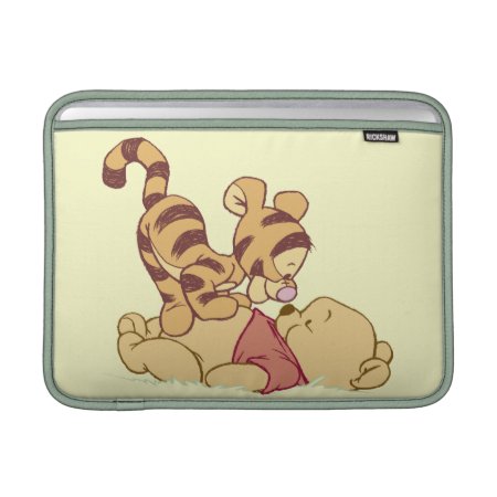 Young Winnie The Pooh Sleeve For Macbook Air