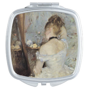 Young Woman at the Mirror by Berthe Morisot