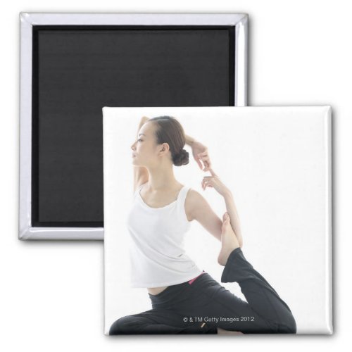 young woman beautyyoga 2 magnet