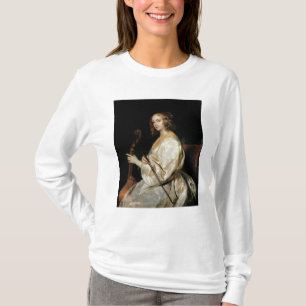 Young Woman Playing a Viola da Gamba T-Shirt