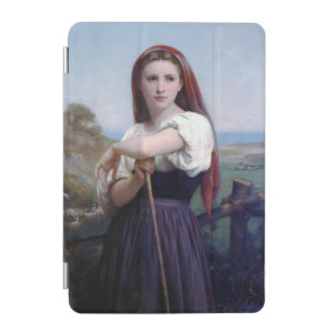 Young Woman Shepherdess, Bouguereau iPad Mini Cover