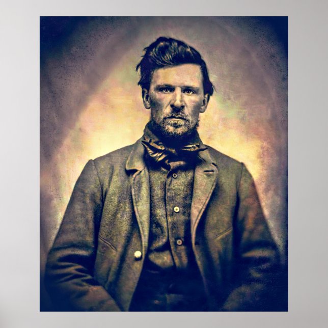 Young Wyatt Earp c. 1870 Poster (Front)