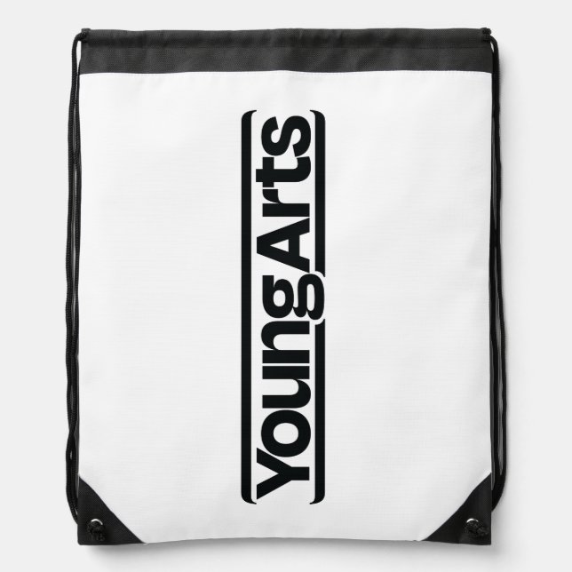 YoungArts Drawstring Backpack (Front)