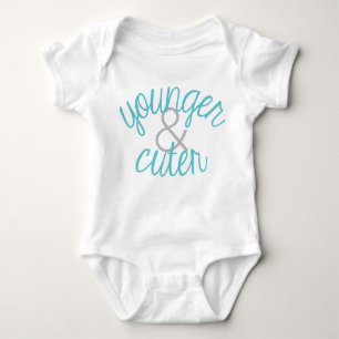 Younger and Cuter Boy Twin Little Brother Shirt