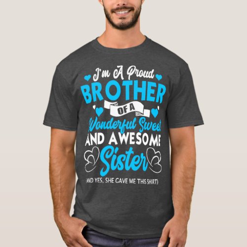 Younger Brother From Sister  T_Shirt