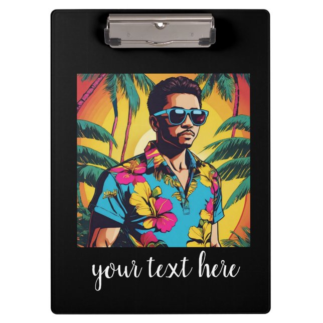 younger hawaian men clipboard (Front)