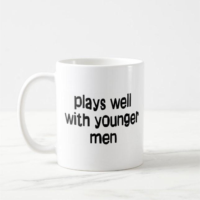 Younger men coffee mug (Left)