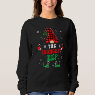 Youngest Elf Shirts Matching Group Christmas Pajam