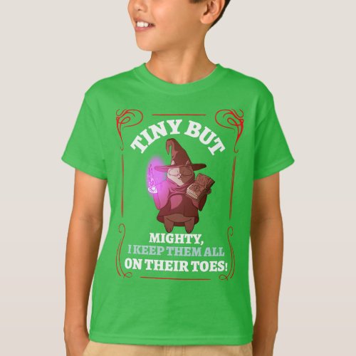 Youngest keep on toes T_Shirt