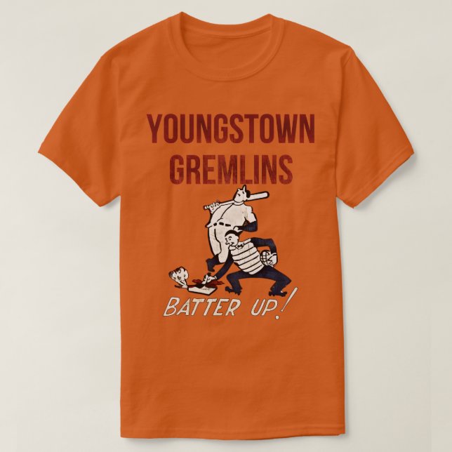 Youngstown Baseball T-Shirt (Design Front)