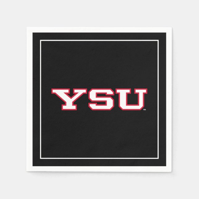 Youngstown State Napkins (Front)