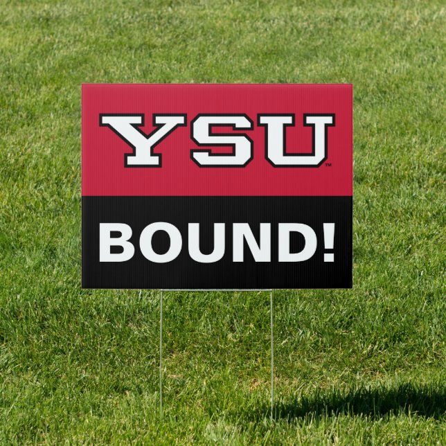 Youngstown State Sign (Insitu)