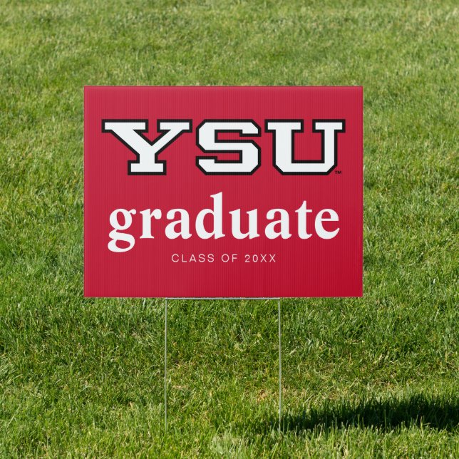 Youngstown State Sign (Insitu)