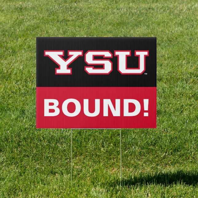 Youngstown State Sign (Insitu)