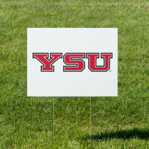 Youngstown State Sign