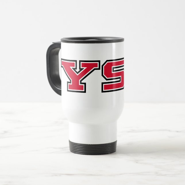 Youngstown State Travel Mug (Front Left)