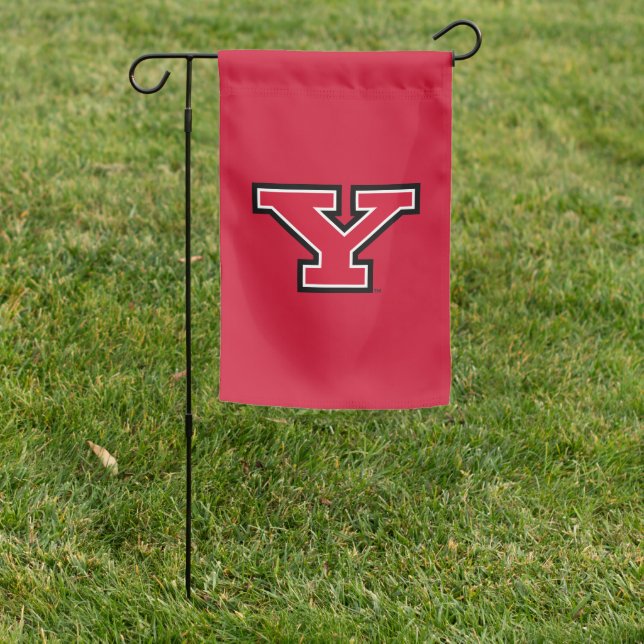 Youngstown State University Garden Flag (In SItu)