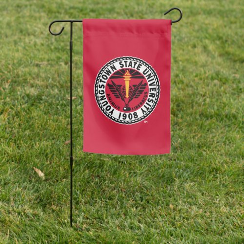 Youngstown State University Insignia Garden Flag