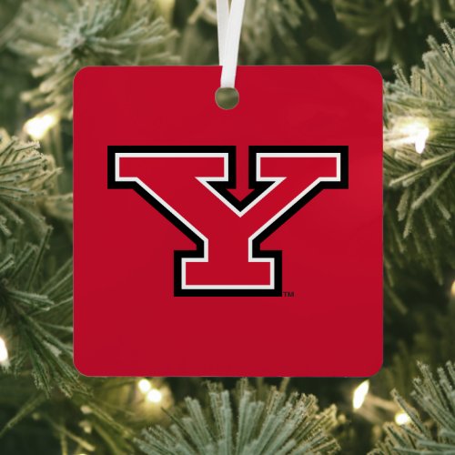 Youngstown State University Metal Ornament