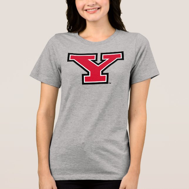 Youngstown State University Tri-Blend Shirt (Front)