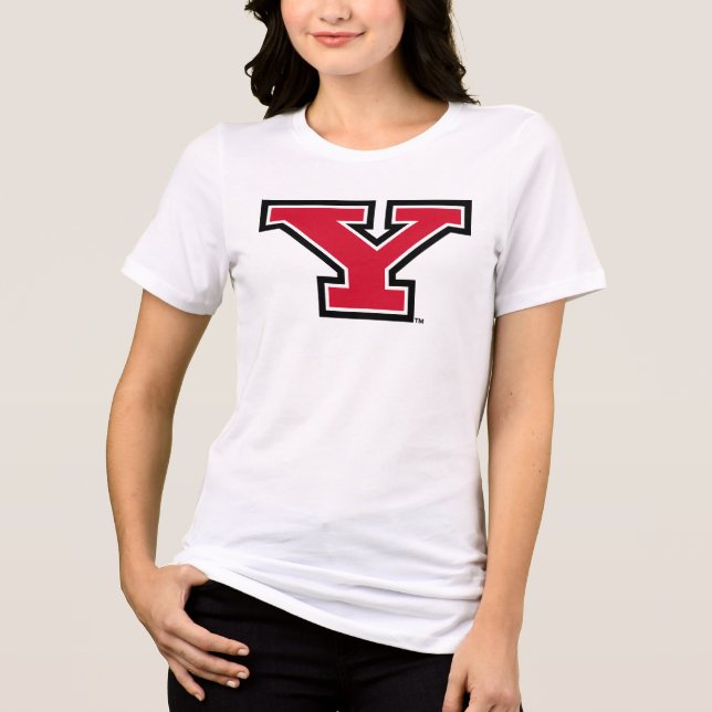 Youngstown State University Tri-Blend Shirt (Front)