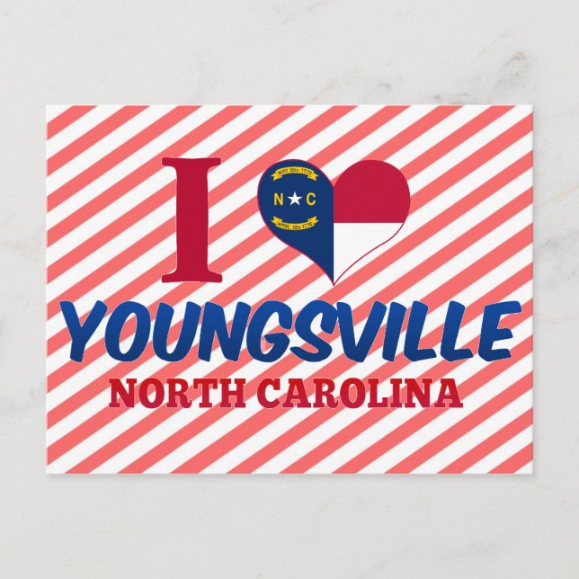 Youngsville, North Carolina Postcard (Front)