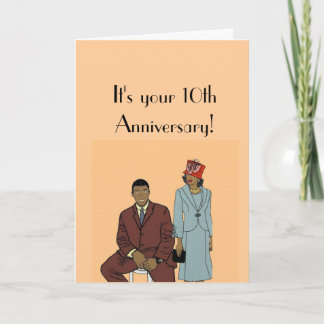 Your 10th anniversary card