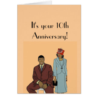 Your 10th anniversary card