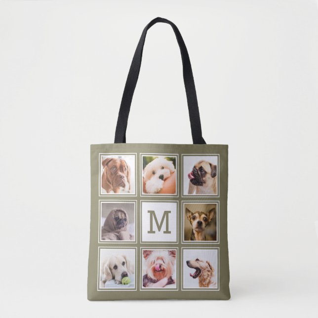 YOUR 16 PHOTOS & MONOGRAM bags (Front)