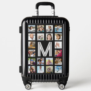 YOUR 20 Photos & Monogram Luggage