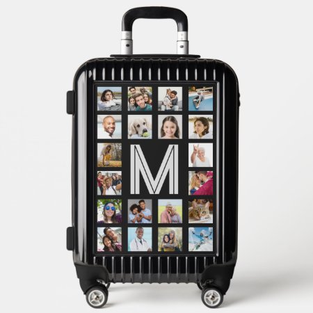 Your 20 Photos & Monogram Luggage