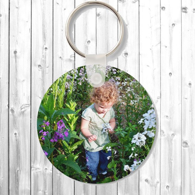 Your 2 Photo Personalize Kid's Pictures Keychain (Creator Uploaded)