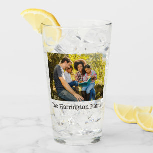 Personalized Printed 16oz Can Shaped Drinking Glass - Customized Gifts for  Women - Custom Cups - Birthday Gifts for Men – Customizable Picture Photo