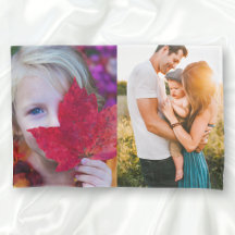 Your 4 Photo Pillowcase Double Sided Template