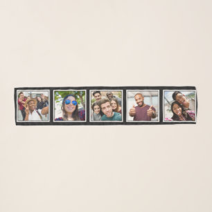 YOUR 5 Square Photos custom scarf