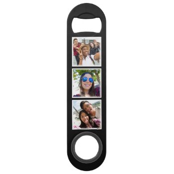 Your 6 Photos Custom Bottle Opener by PizzaRiia at Zazzle