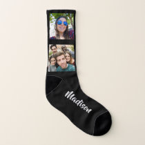 YOUR 8 instagram Photos & Name custom socks YOUR 8 instagram Photos & Name custom socks