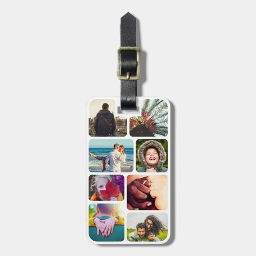 Your 8 Photo Luggage Travel Tag